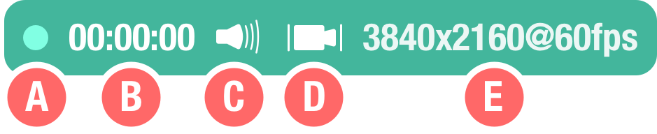 Image of video info panel